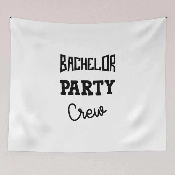 Item preview, Bachelor Party Crew designed and sold by missdragonfly.