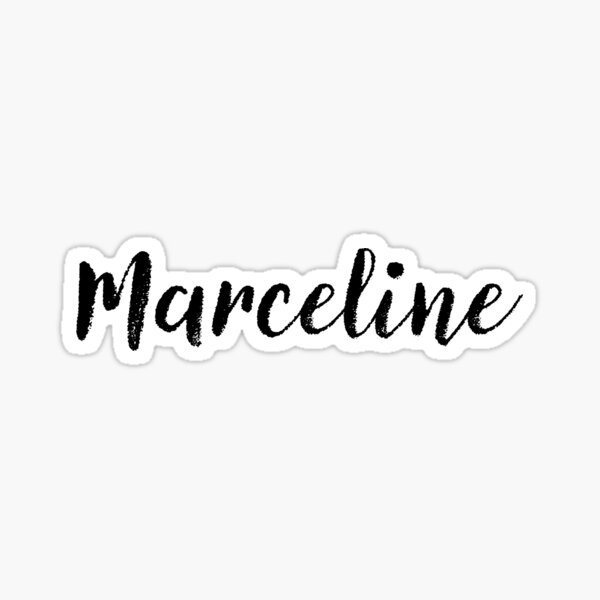 "Marceline Cute Girl Names For Wife Daughter" Sticker for Sale by