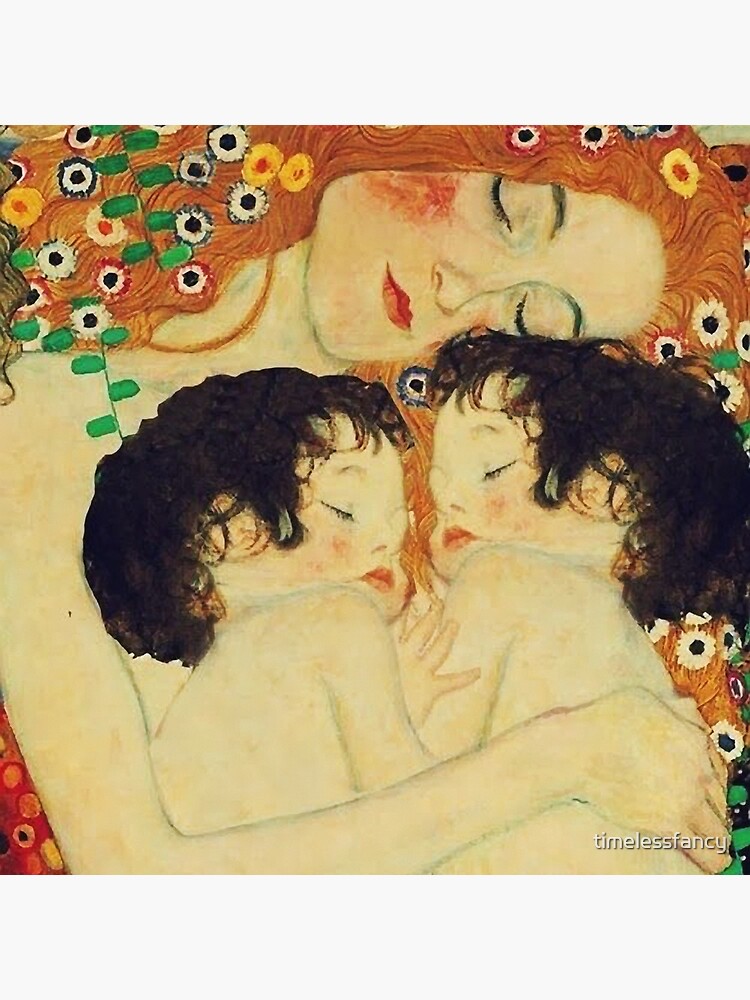 Klimt Three Ages of Woman Mother and Child by timelessfancy