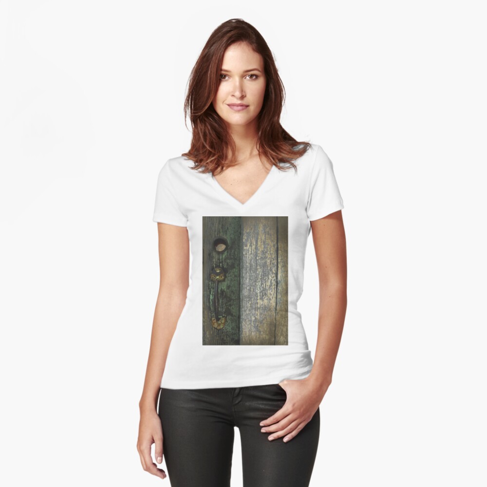 Item preview, Fitted V-Neck T-Shirt designed and sold by Jdubphotog.