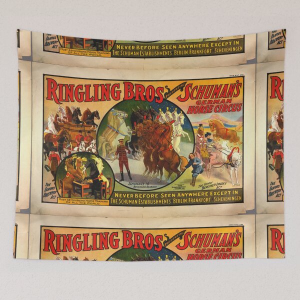 Item preview, Vintage Circus Poster designed and sold by Vintage Designs +.