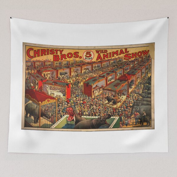Item preview, Vintage Circus Poster designed and sold by Vintage Designs +.