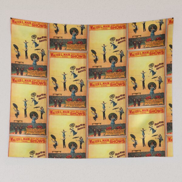 Item preview, Vintage Circus poster designed and sold by Vintage Designs +.