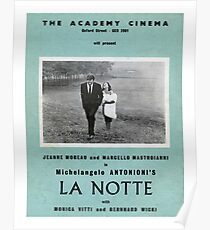 la notte Poster