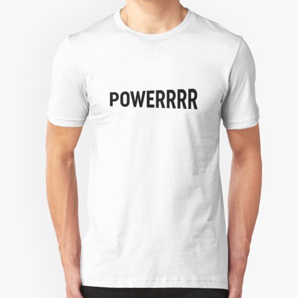 Jeremy Clarkson Power design Slim Fit T-Shirt