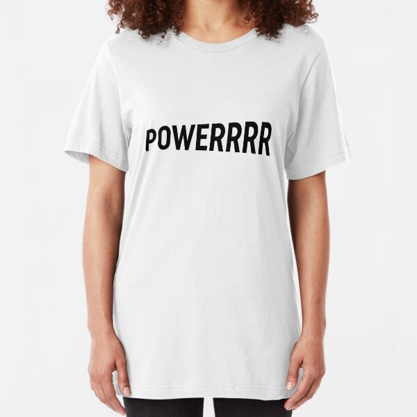 Jeremy Clarkson Power design Slim Fit T-Shirt