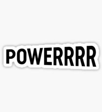 Jeremy Clarkson Power design Sticker