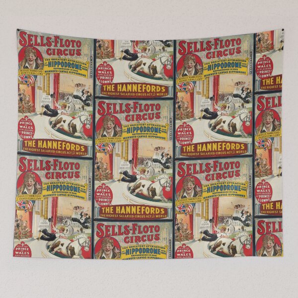 Item preview, Vintage Circus Poster designed and sold by Vintage Designs +.