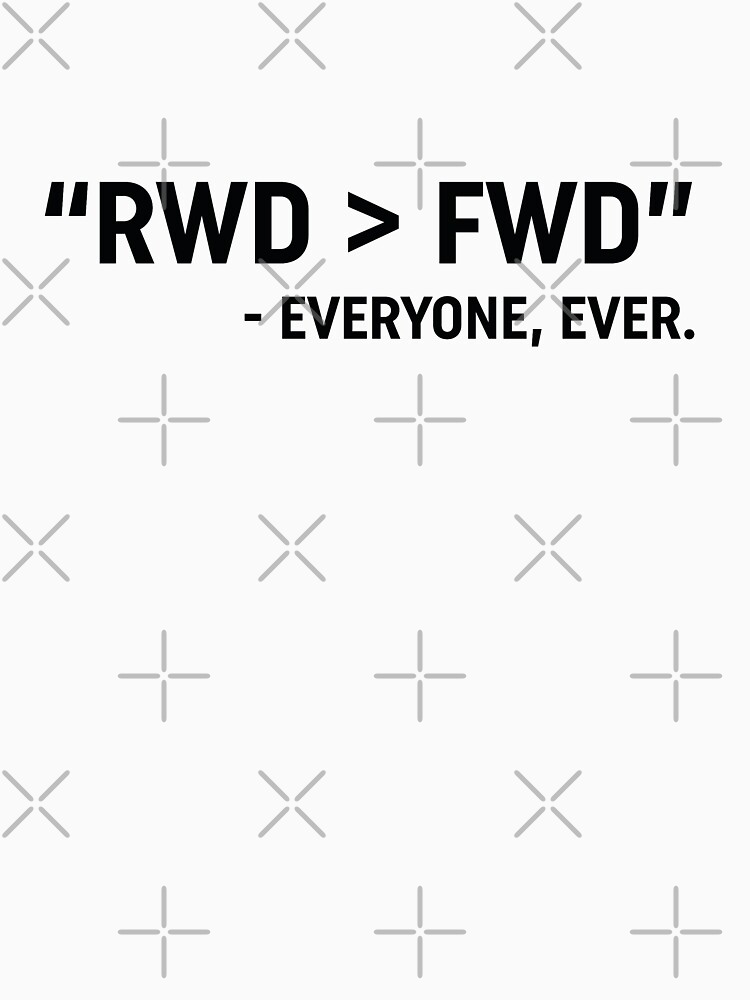 RWD > FWD design by drivetribe