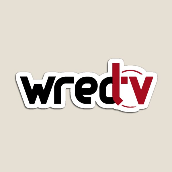 WREDtv Official Logo Magnet