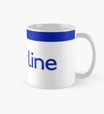 London Underground - Piccadilly Line colour strip sign (roundel) Mug