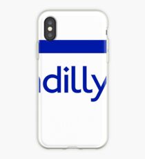 London Underground - Piccadilly Line colour strip sign iPhone Case