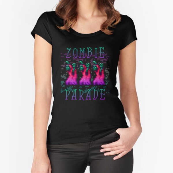 Zombie Parade Fitted Scoop T-Shirt