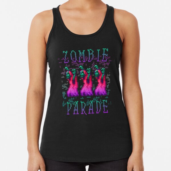 Zombie Parade Racerback Tank Top