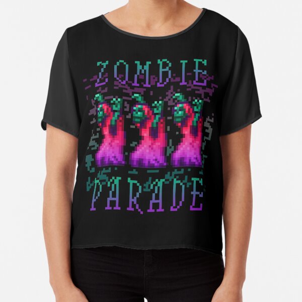 Zombie Parade Chiffon Top
