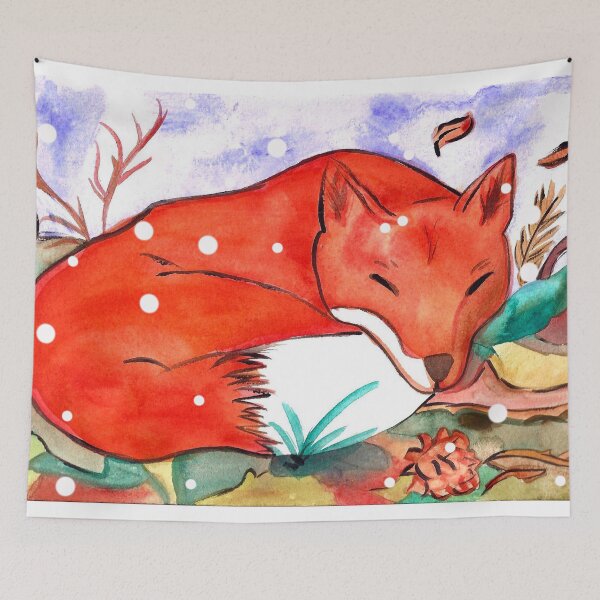 Item preview, Sleeping Fox designed and sold by Niina  Niskanen.