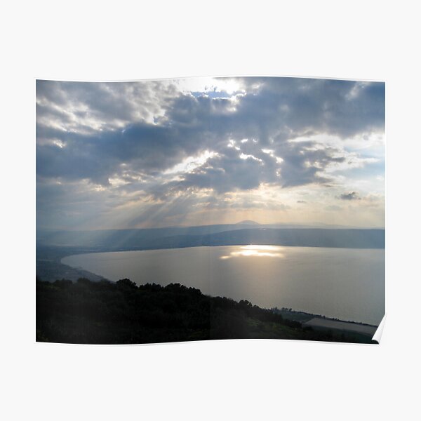 Sea of Galilee, Israel Poster