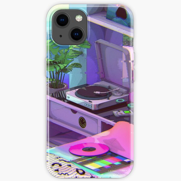 vaporwave aesthetic iPhone Soft Case
