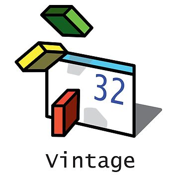 Microsoft Visual Basic 6 Icon - Vintage