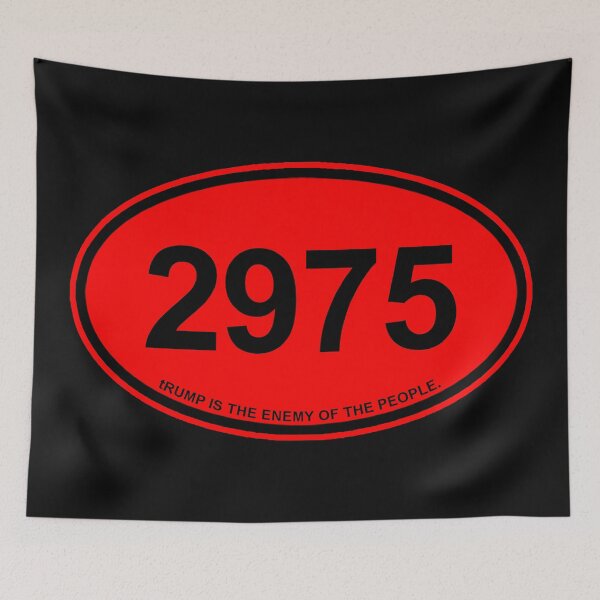 Item preview, 2975 trump IS THE ENEMY OF THE PEOPLE (red) designed and sold by Thelittlelord.