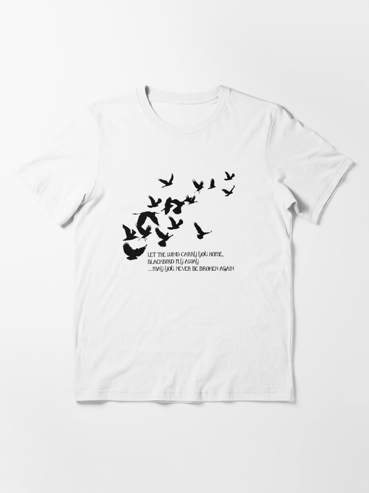 blackbird lyrics t shirt