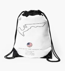 Circuit of The Americas Drawstring Bag