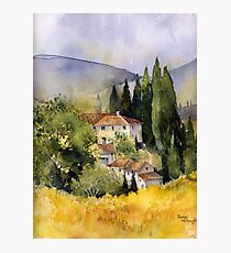 Morning in Tuscany Photographic Print