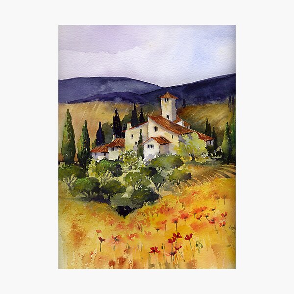Item preview, Evening in Tuscany designed and sold by artbyrachel.