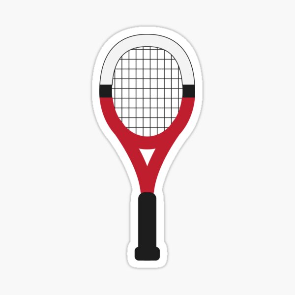 "Tennis Racket / Racquet" Sticker for Sale by BuiceJox Redbubble