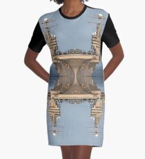 Science Fiction #Steampunk #Science #Fiction #Steampunk #ScienceFiction #ship #navy #sea #oil #military #boat #water #warship #port #naval #carrier #industry #battleship #sky #river #offshore #ocean  Graphic T-Shirt Dress