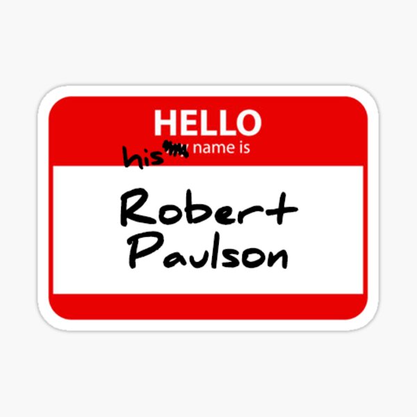 Item preview, Hello, his name is Robert Paulson designed and sold by tcimz.