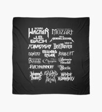 Heavy Metal-style Classical Composers Scarf