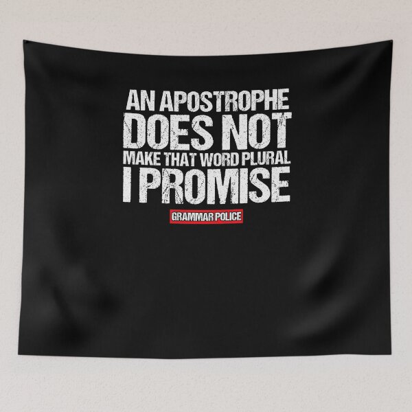 Item preview, Apostrophe Make Word Plural English Grammar Teacher T-Shirt designed and sold by LookTwice.