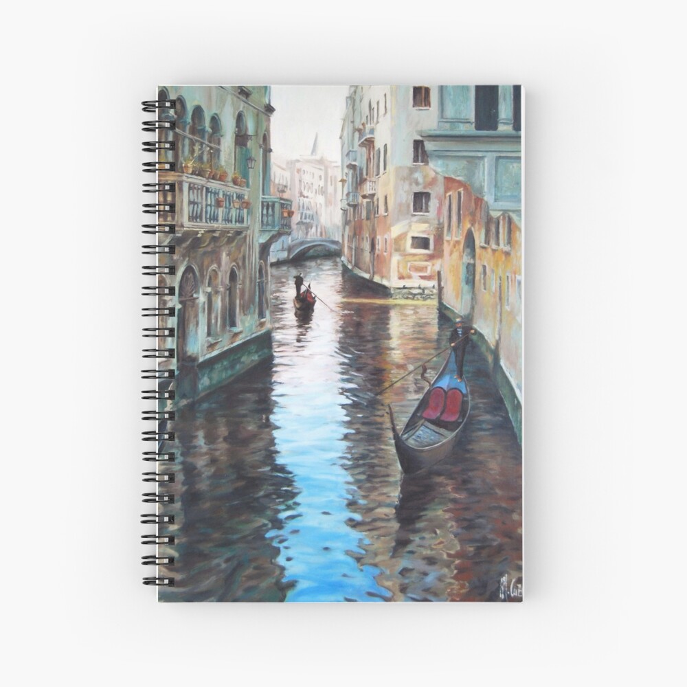 Vista previa del artículo con la obra «Cuaderno de espiral», diseñado y vendido por miquelcazanya.