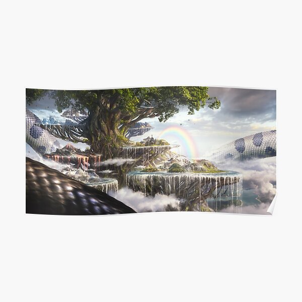 Yggdrasil, the Tree of Life Poster