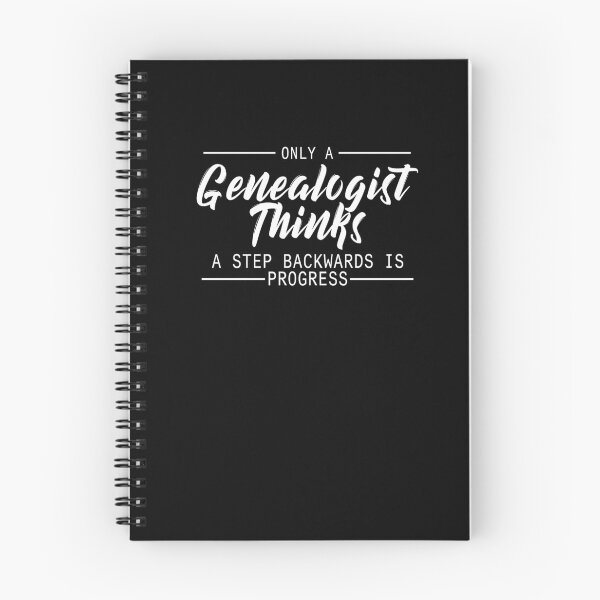 Item preview, Cute Genealogist Thinks Step Backward Progress Heritage Tee designed and sold by LookTwice.