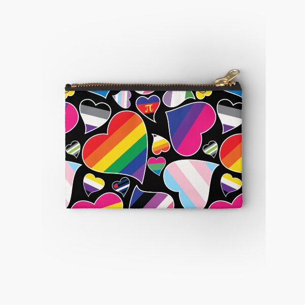 Item preview, LGBT Pride Flag Hearts designed and sold by WingMarks.