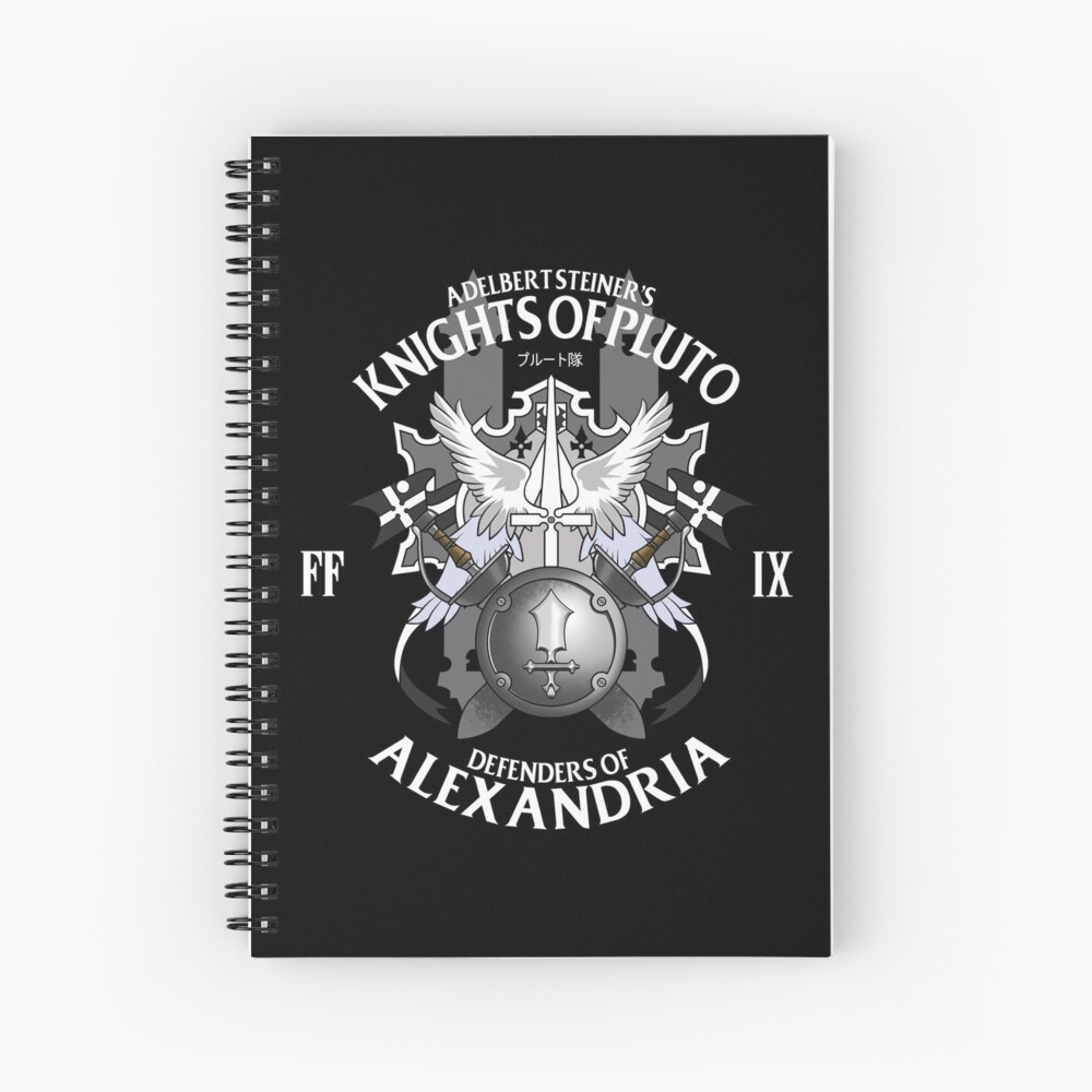 Knights Of Pluto Spiral Notebook By Kinkajouart Redbubble