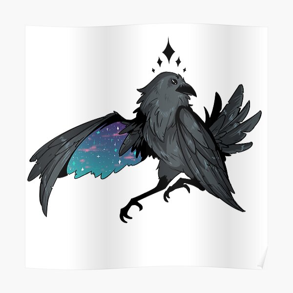 Space Raven Poster