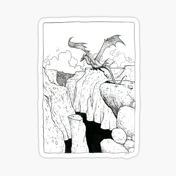 Cliff Jumper Sticker