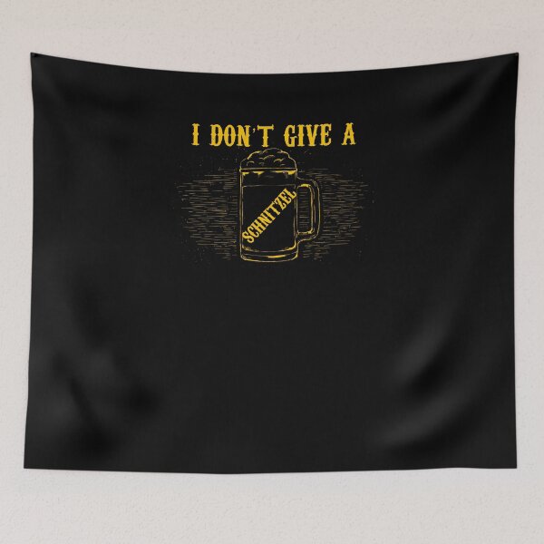 Item preview, I Don't Give A Schnitzel Oktoberfest Drinking German T-Shirt designed and sold by LookTwice.