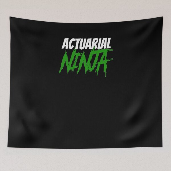Item preview, Funny Actuarial Ninja Statistics Stats Actuary Analyst Shirt designed and sold by LookTwice.