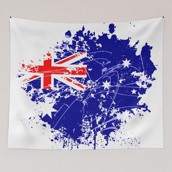 Item preview, Australian flag designed and sold by Thermitejam.
