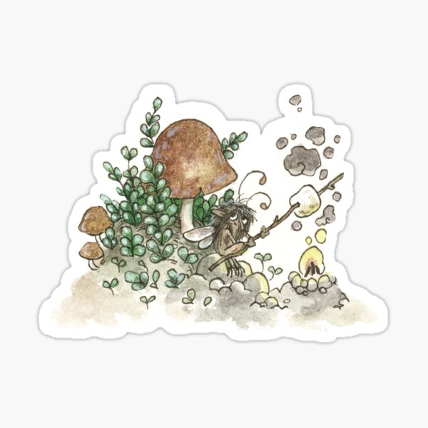 Camp Fairy Sticker
