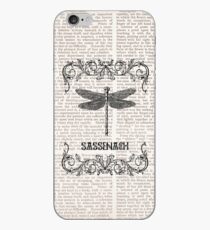 DRAGONFLY-SASSENACH paper iPhone Case