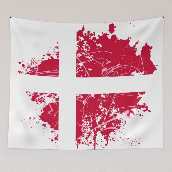 Item preview, Danish Flag designed and sold by Thermitejam.