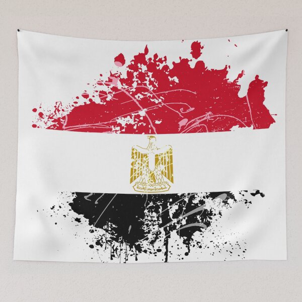 Item preview, Egyptian Flag designed and sold by Thermitejam.