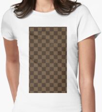 Camiseta entallada para mujer wonkabrown