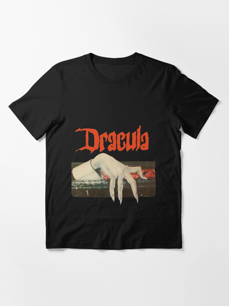 Imagen 3 de 7, Camiseta esencial con la obra Vintage Dracula, diseñada y vendida por TorpidNagware.