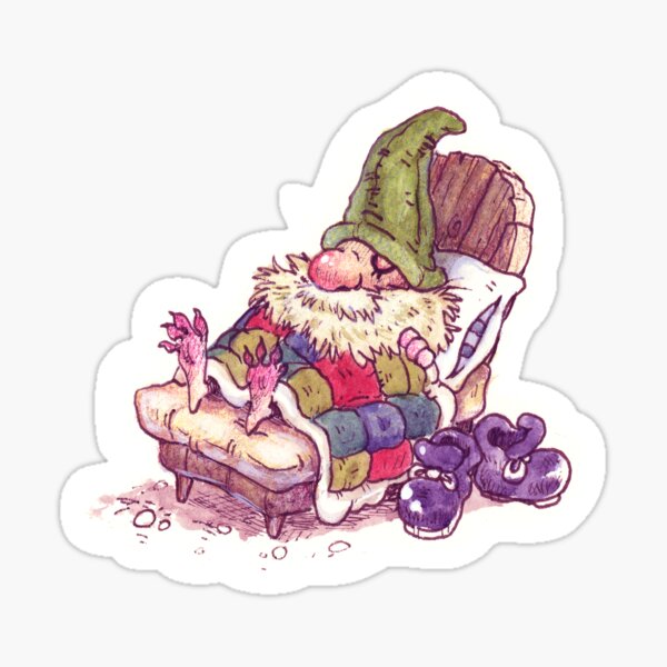 Nap Gnome Sticker